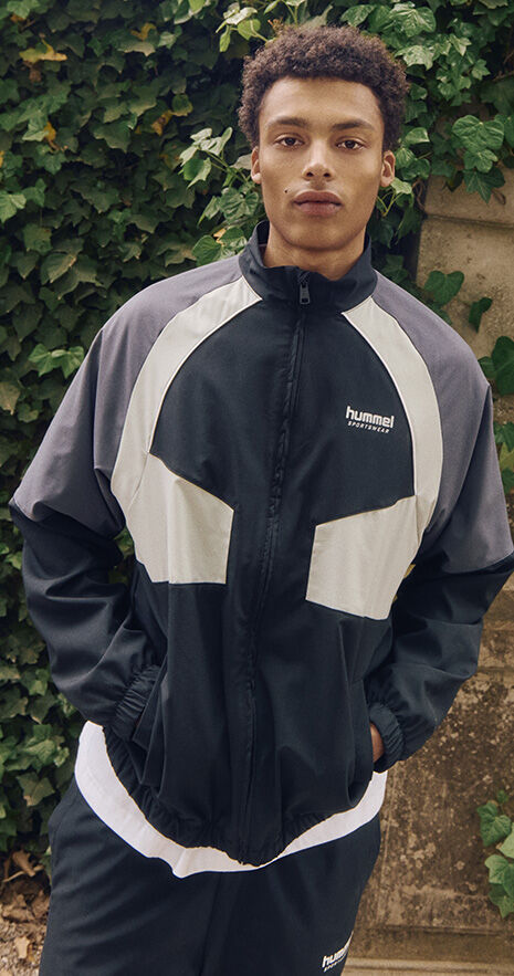 hmlLOOSE TRACK ZIPJACKET SPORTSWEAR